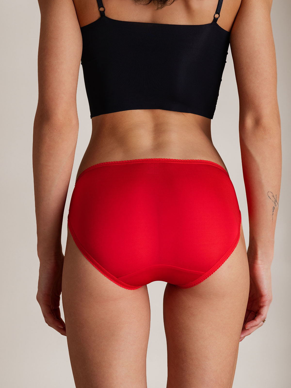 Pure Silk Panty with Bow Design