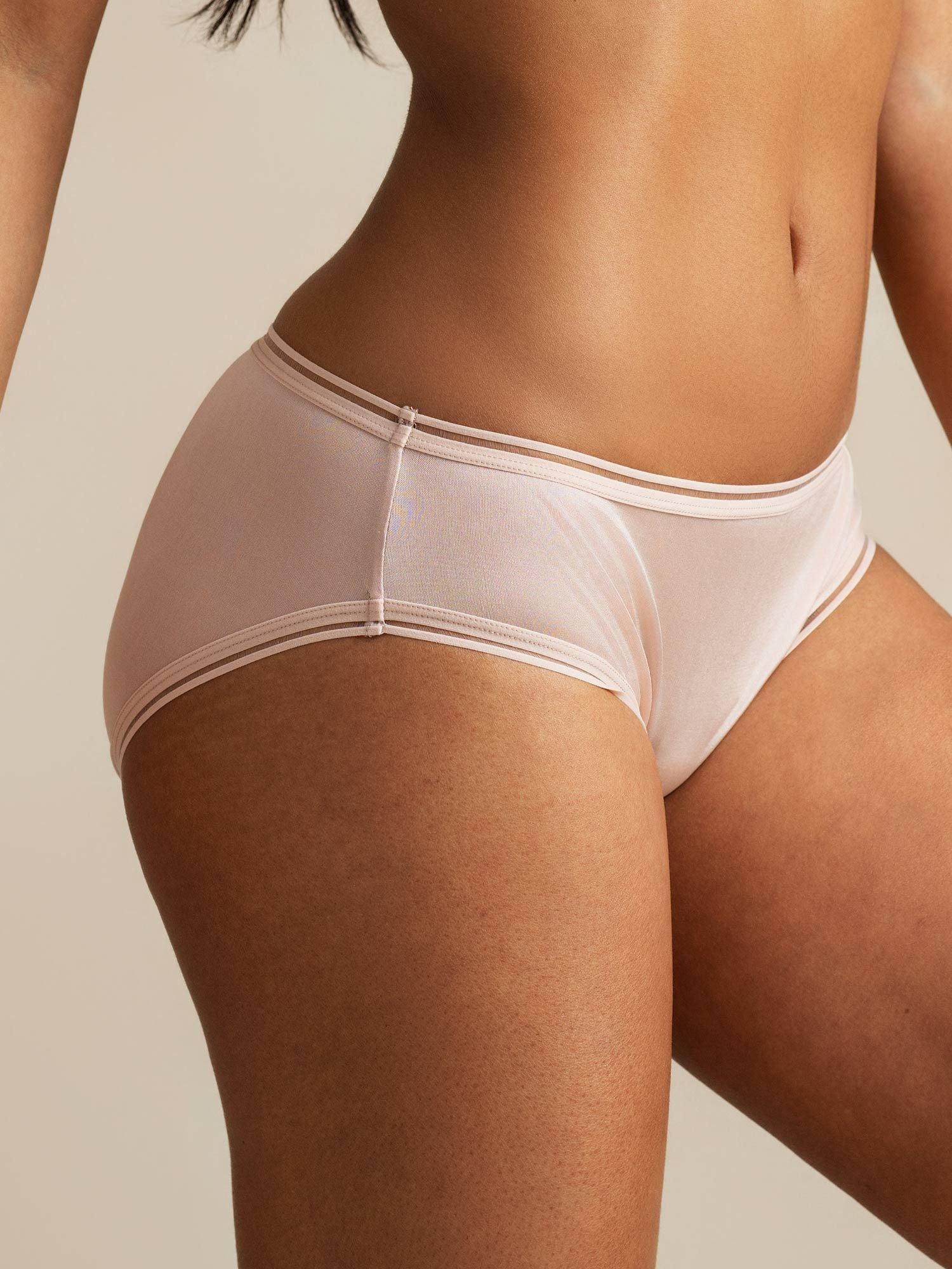 Pure Silk Melted Trim Panty