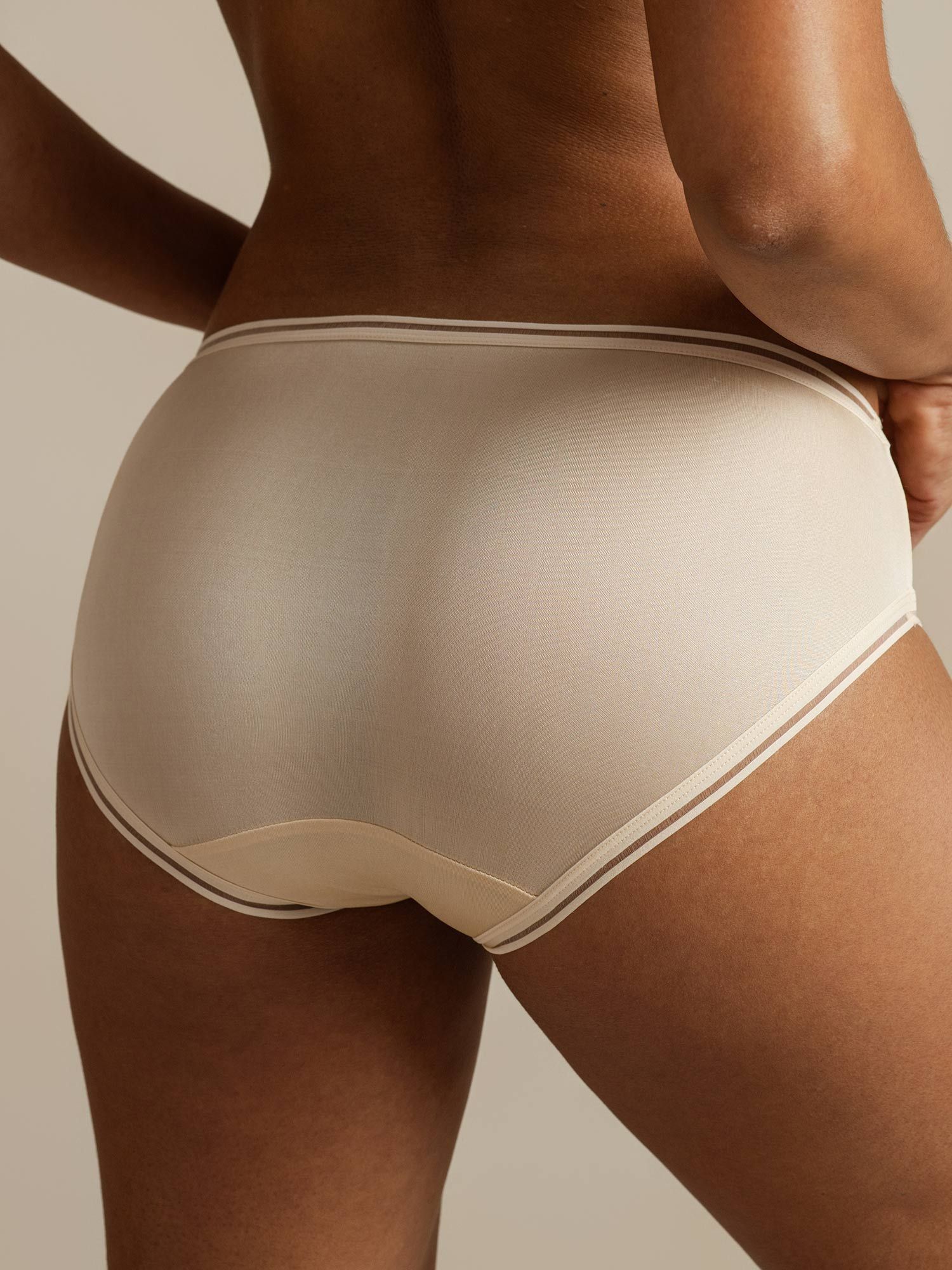 Pure Silk Melted Trim Panty