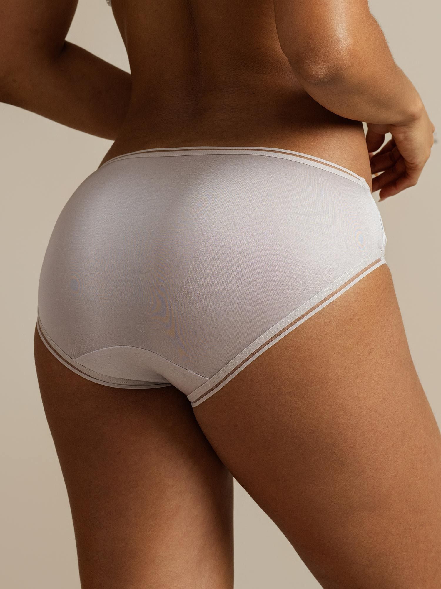 Pure Silk Melted Trim Panty