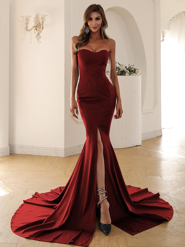 Strapless Mermaid Evening Dress FT1683